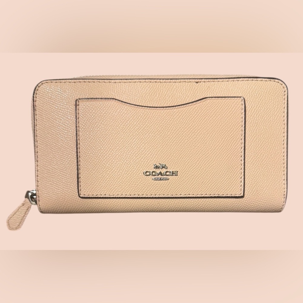 Coach Accordian Zip Wallet
